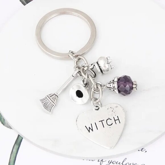 Mystical Witch Keychain & Bag Charm Embrace Your Inner Magic with Enchanting Wit - Picture 5 of 6